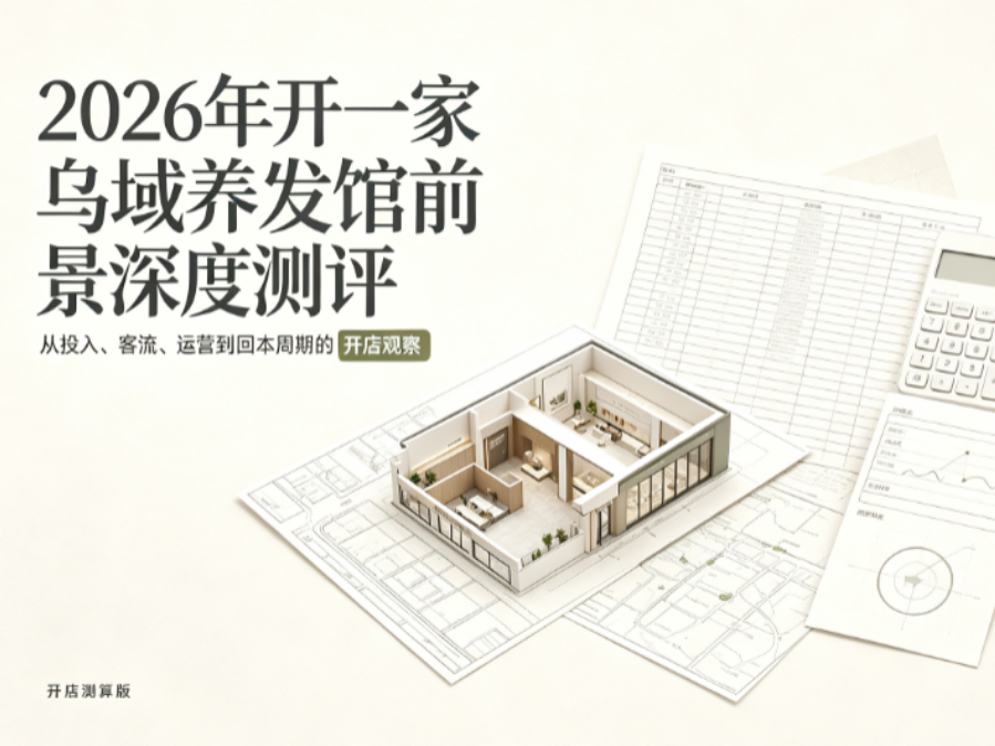 2026年开一家乌域养发馆前景怎么样？加盟市场与盈利分析