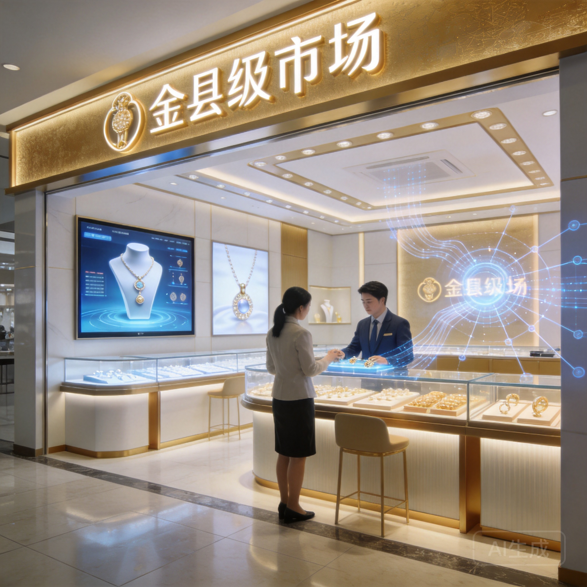 县域黄金零售店如何借力智慧金店实现数字化转型？
