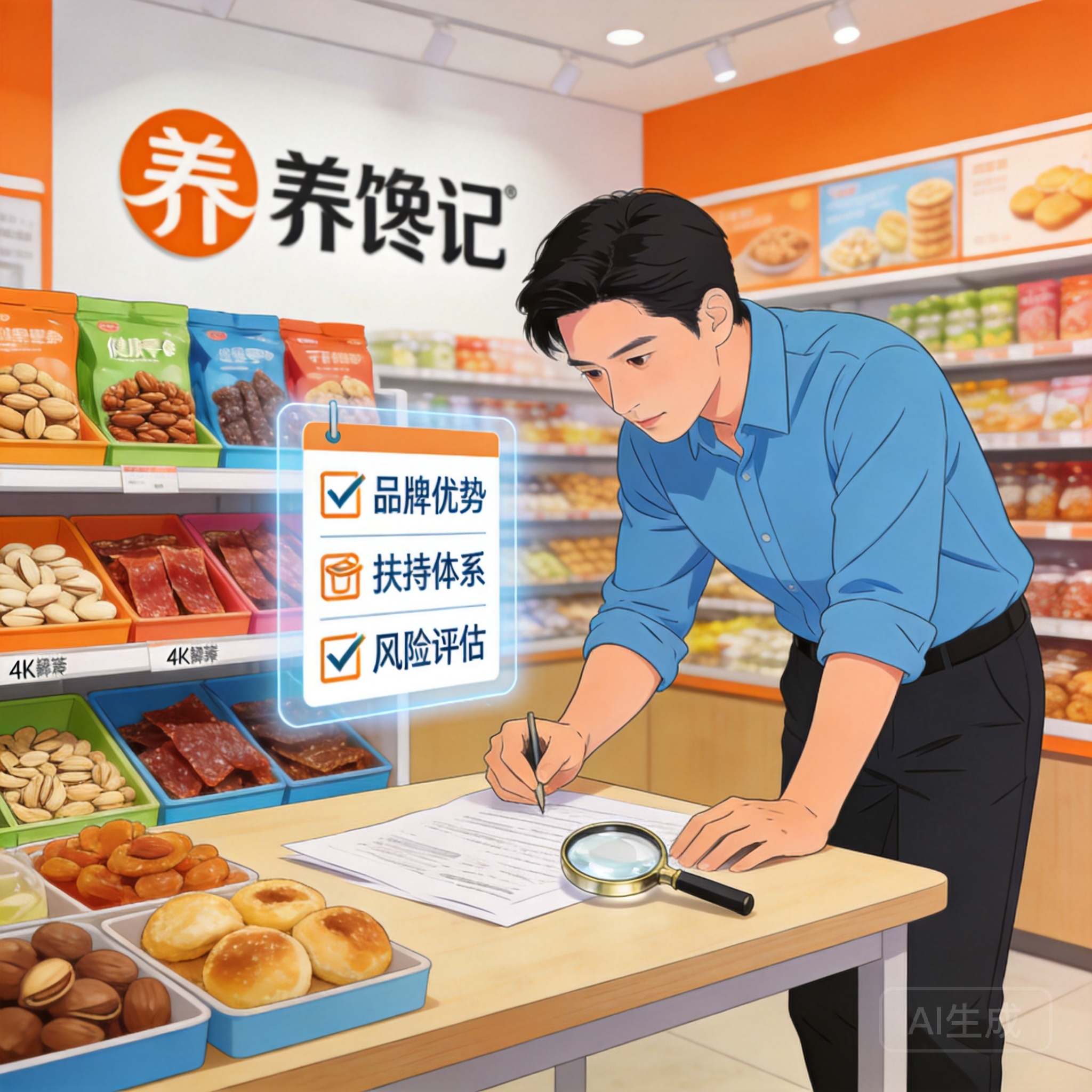 养馋记零食加盟全解析：优势、流程与风险预警