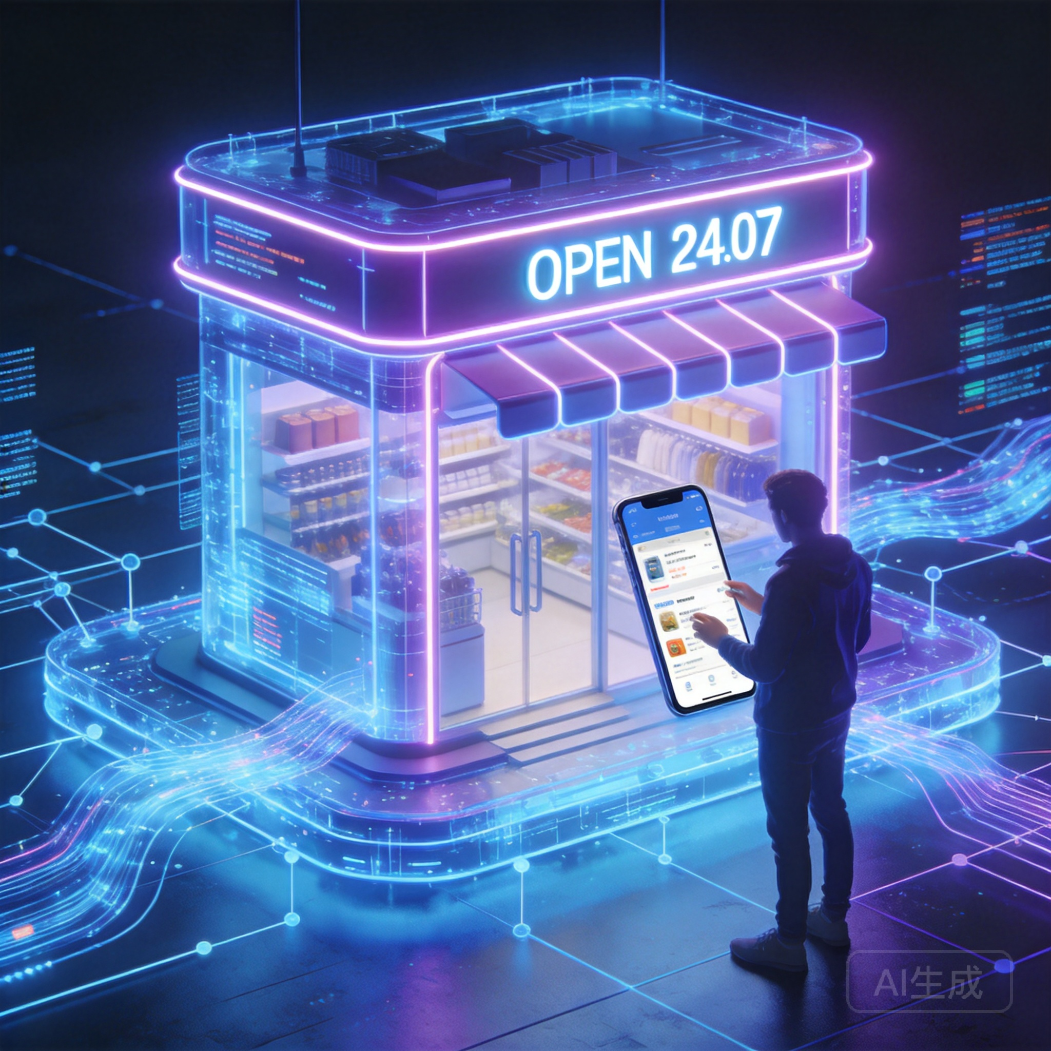 掘金数字零售新蓝海：24小时纯线上经营模式全解析与乐购汪平台加盟指南