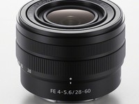 索尼发布FE 28-60mm F4-5.6全幅变焦镜头