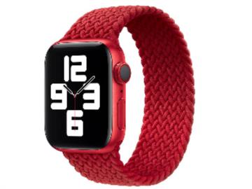 苹果 Apple Watch Series 6 单圈表带、编织单圈表带红色版本正式开售