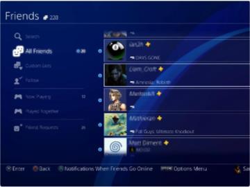 催你换机了：索尼 PS4 好友列表将显示对方用的是哪款主机