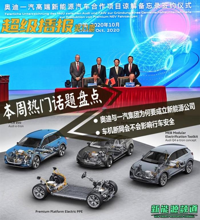 奥迪将国产高端纯电动车
