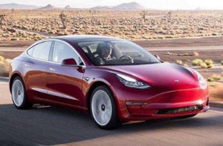 特斯拉Model 3标准续航升级版续航里程提升13英里