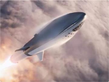 SpaceX 完成星际飞船原型静态点火测试，首次搭载三引擎
