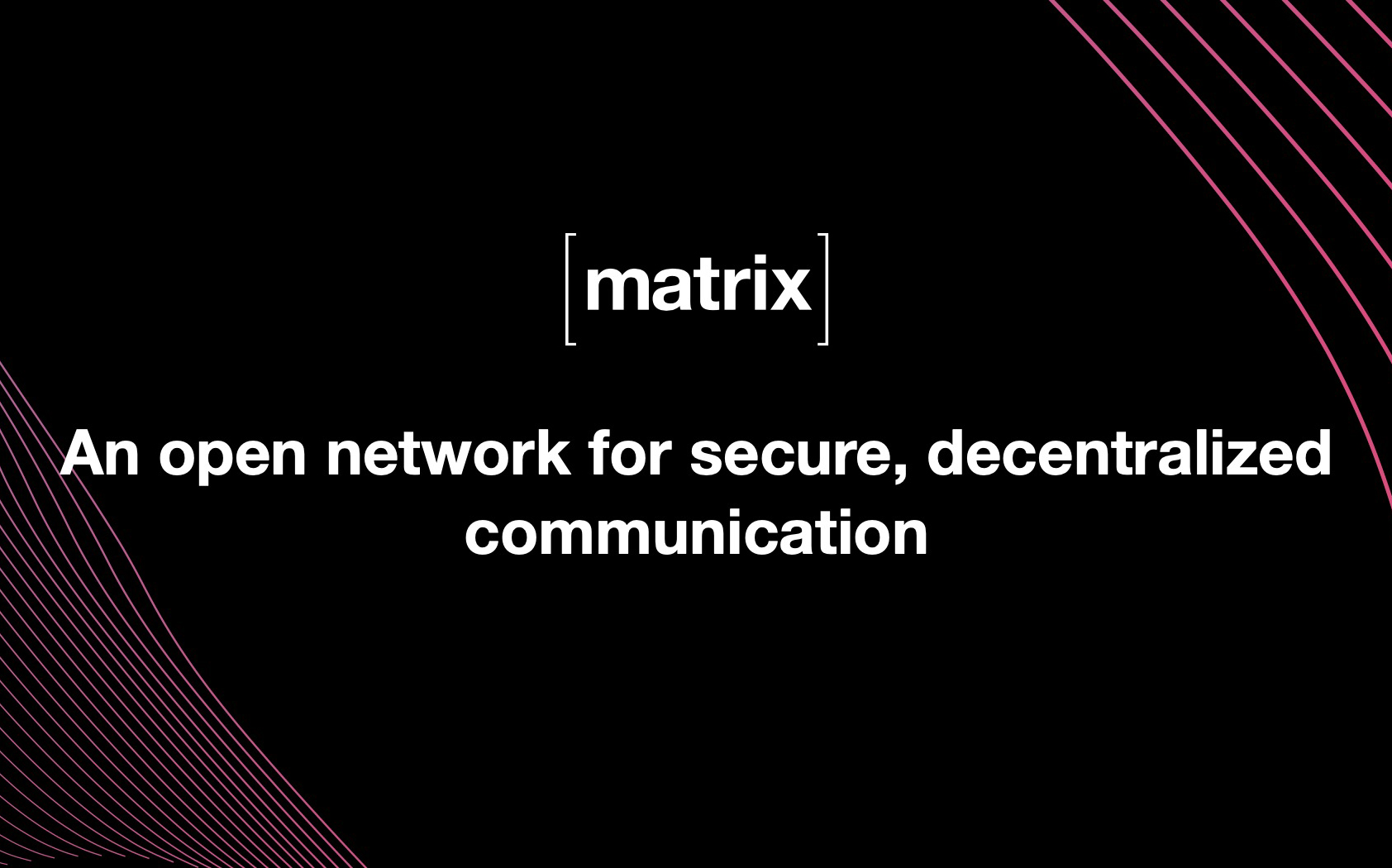 开源通讯标准 Matrix 拒绝向政府提供后门