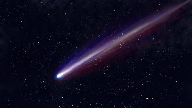 彗星怎么拖了个长长的尾巴？