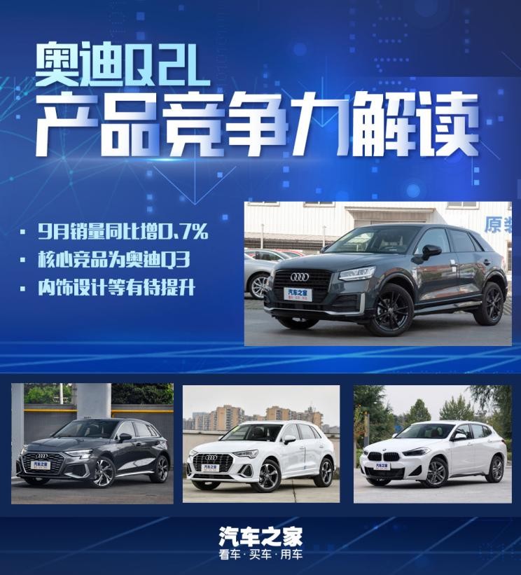 AI看市场|数据解读奥迪Q2L产品竞争力