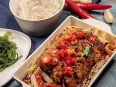 七秒到烤鱼饭味道丰富还便宜 好品牌优势就是明显