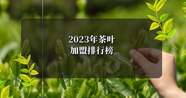 2023年想选择一家茶叶加盟？你关注的品牌入榜了吗？