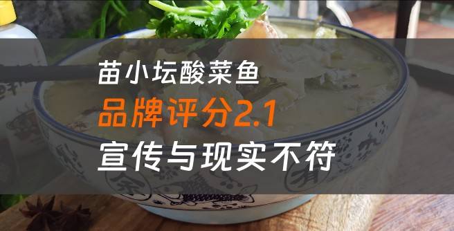 苗小坛酸菜鱼加盟实情大揭露：宣传与现实竟如此不符