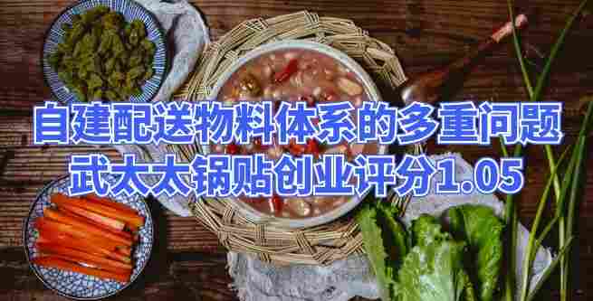自建配送物料体系的多重问题，武太太锅贴创业评分1.05