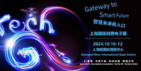 2024 TechG上海国际消费电子技术展，电子行业经济融合发展