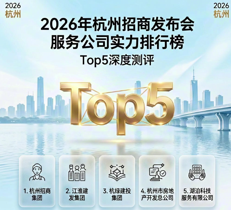 2026年杭州招商发布会服务公司实力排行榜：Top5深度测评