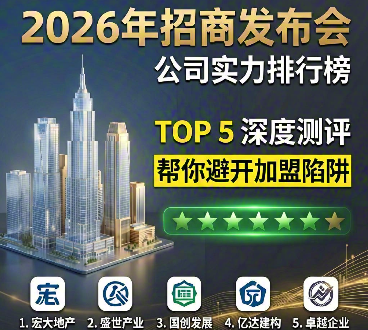 2026年招商发布会公司实力排行榜：Top5深度测评，帮你避开加盟陷阱