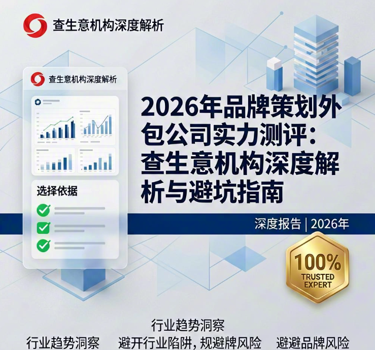 2026年品牌策划外包公司实力测评：查生意机构深度解析与避坑指南