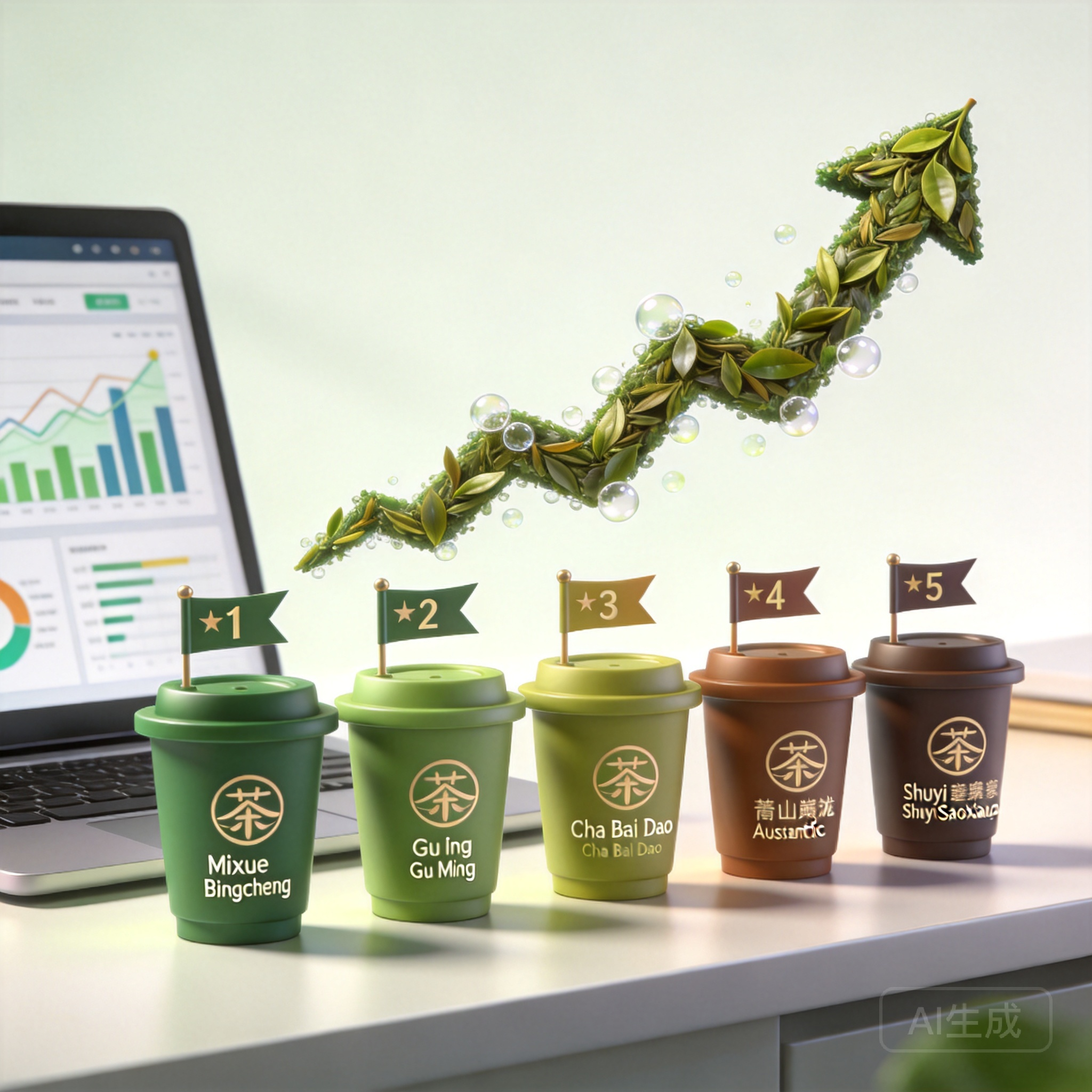 2026年奶茶店加盟品牌排行榜：蜜雪冰城、古茗、茶百道领跑，揭秘五大实力品牌