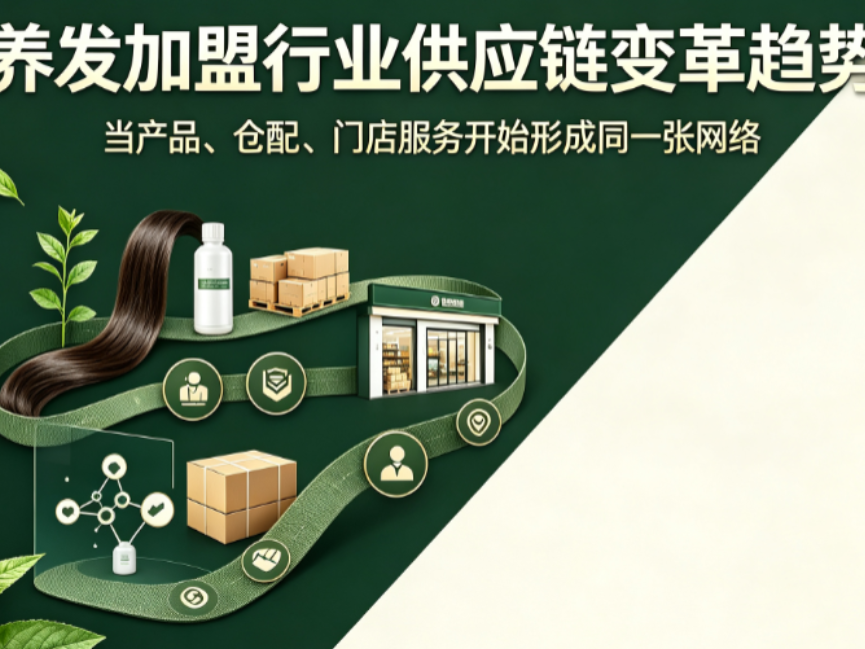 养发加盟创业新趋势：总部代发+智能系统，零库存风险运营指南