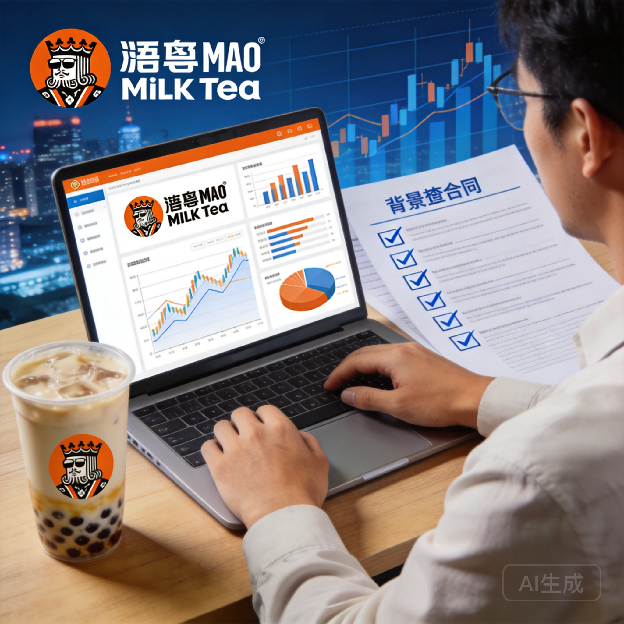 海棠猫奶茶加盟全攻略：从品牌考察到开业运营的核心技巧