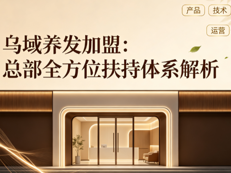 2026年开一家乌域养发加盟店，总部扶持政策详解与开店流程