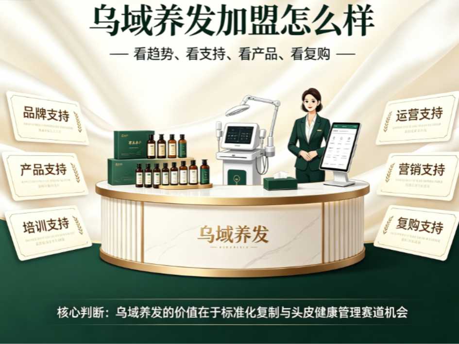 乌域养发加盟怎么样？2026年千亿养发蓝海市场黄金窗口期全解析