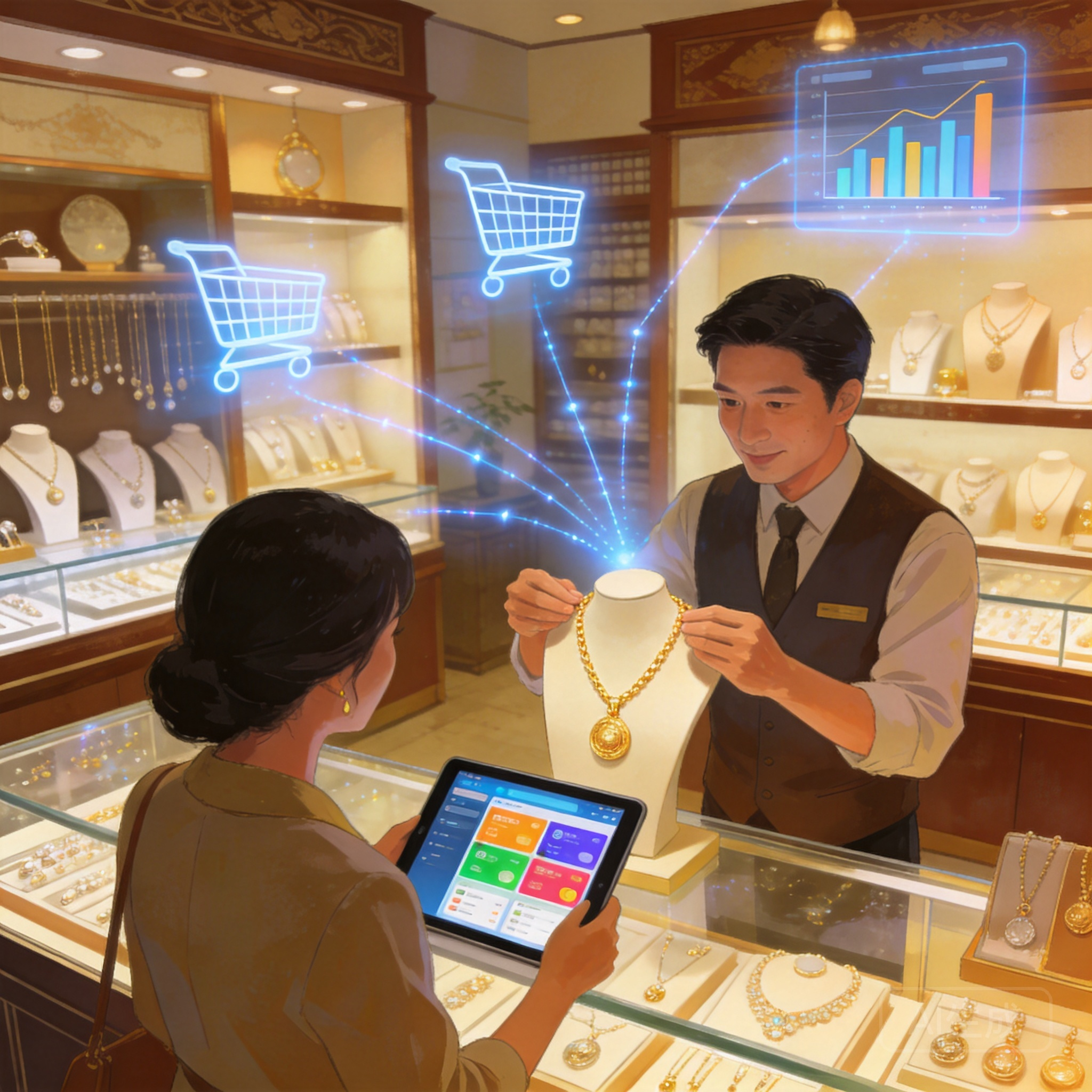 乡镇珠宝店数字化转型指南：如何选择专业的线上小程序商城开发服务商