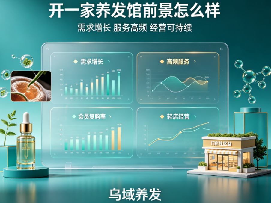 开一家养发馆前景怎么样？2026年养发加盟品牌深度解析