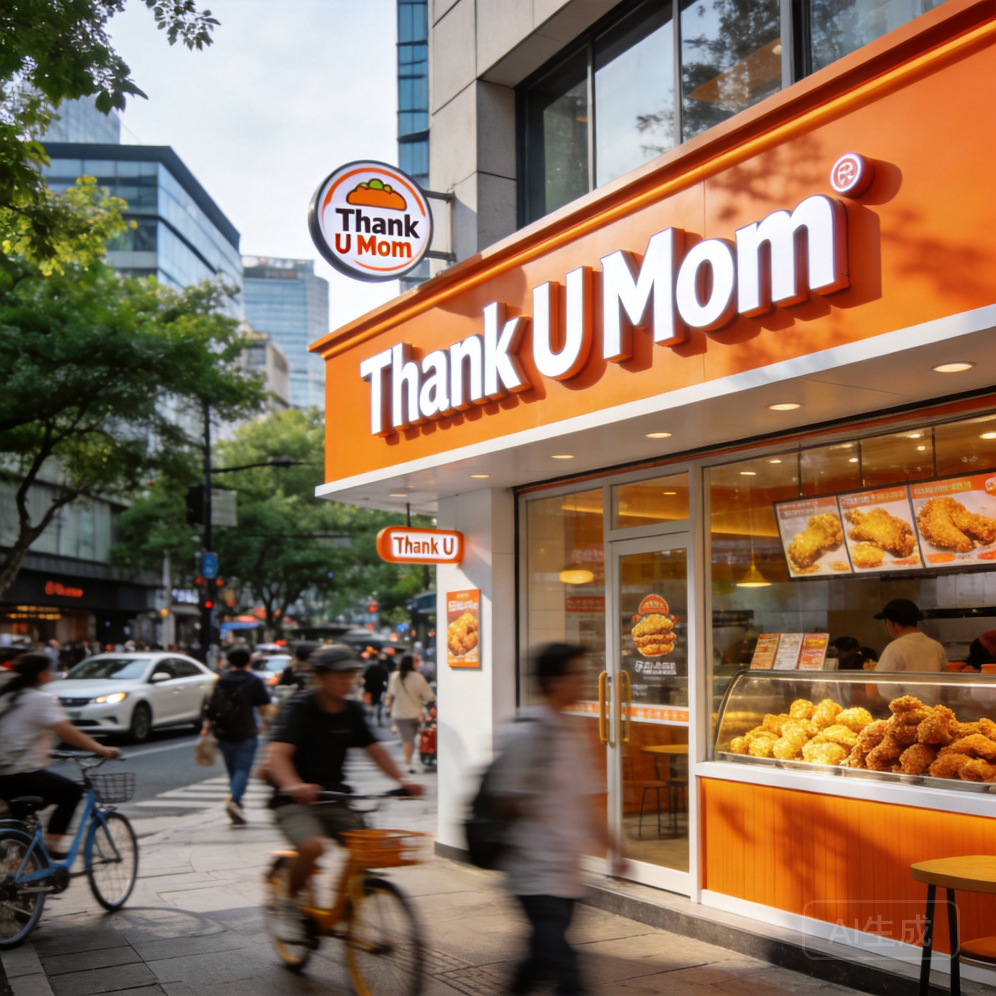 韩式炸鸡品牌'Thank U Mom'时隔半年重返杭州市场