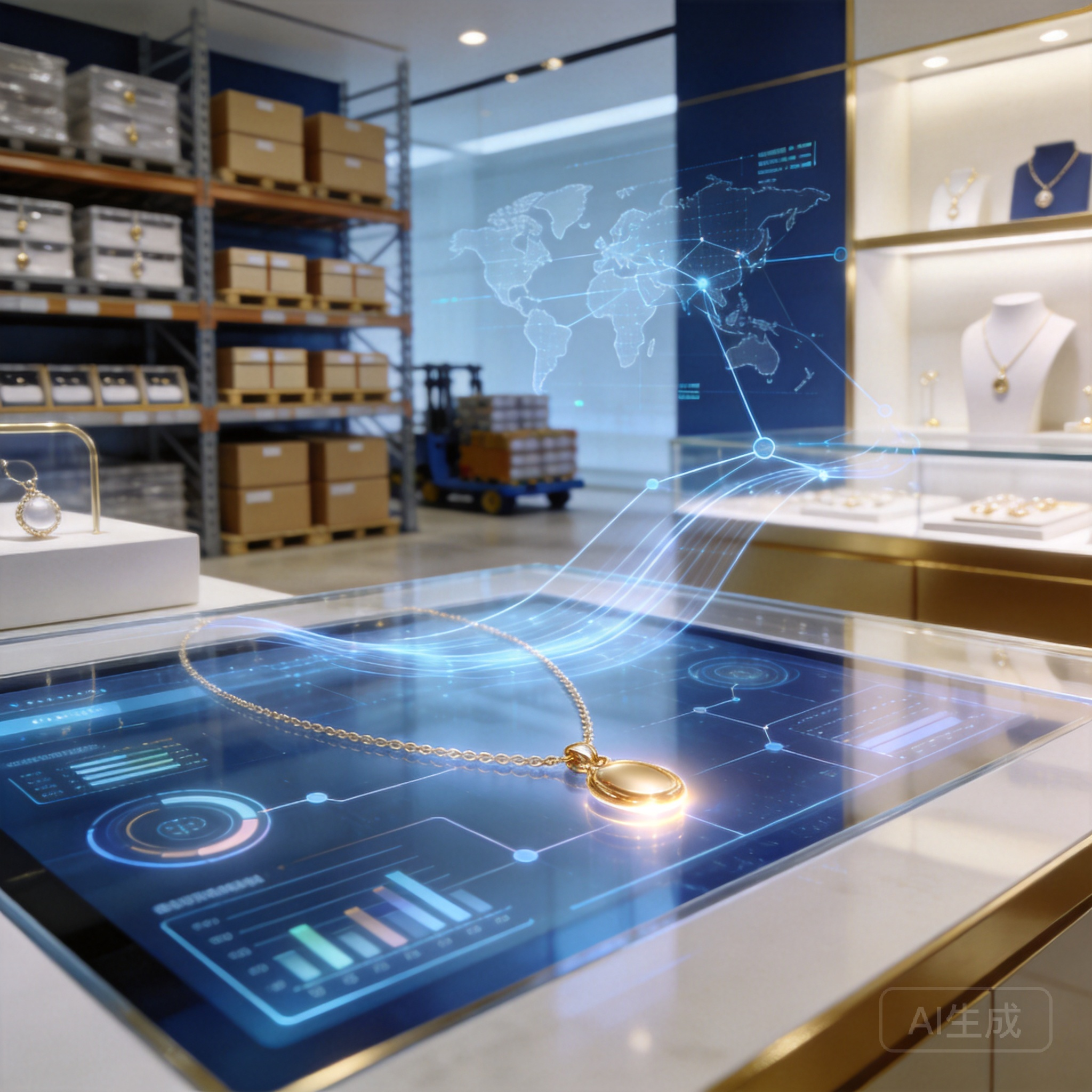 智慧金店：赋能珠宝连锁数字化转型的智能配货与零售解决方案