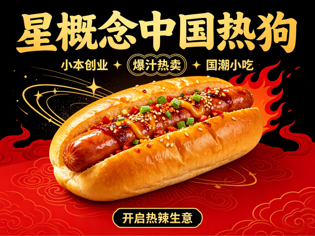 2026热狗赛道轻餐饮加盟指南：星概念小投入低风险开店全解析