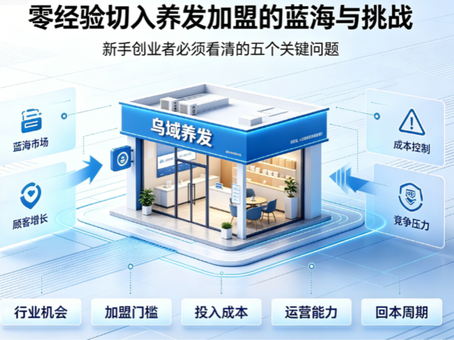 新手养发创业指南：从零经验到总部全程带教整店输出全解析