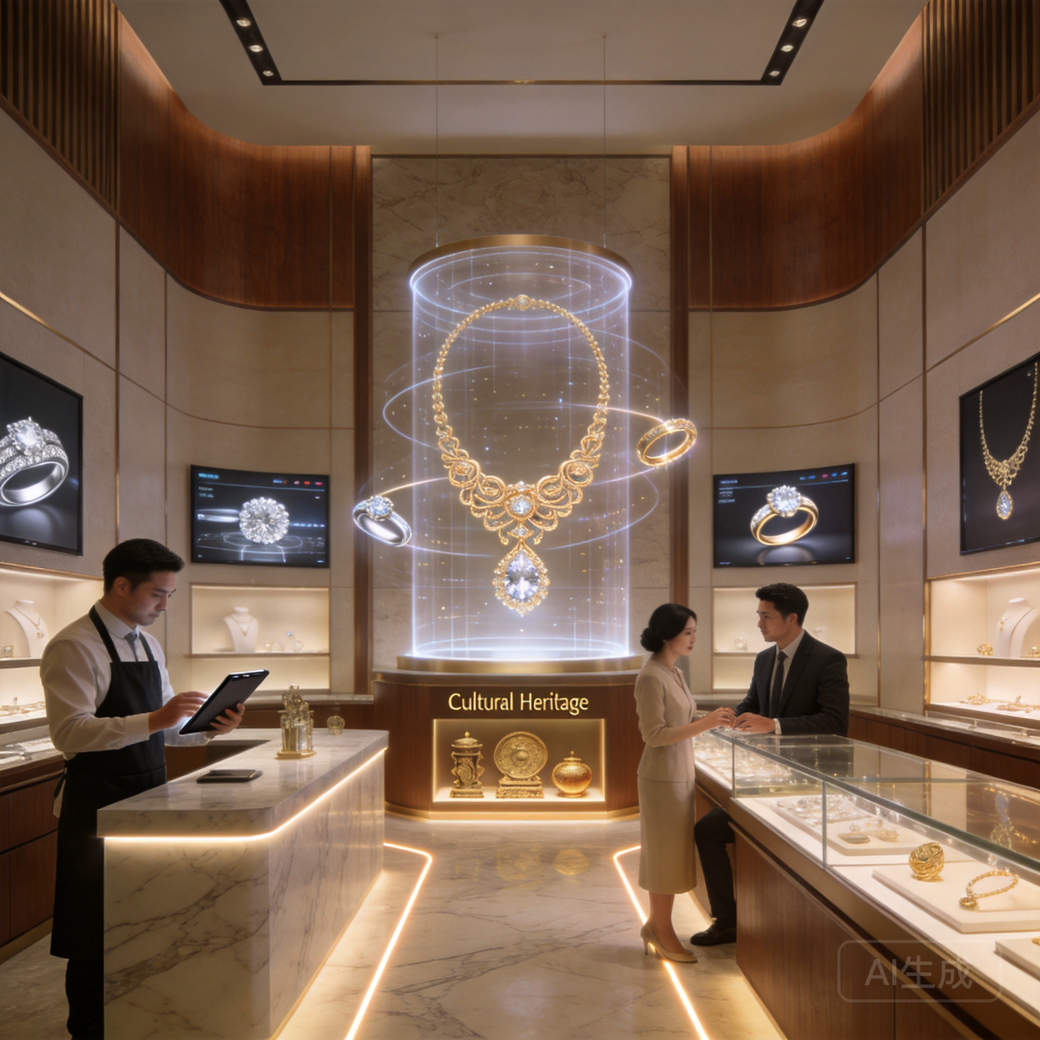 智慧金店：赋能传统珠宝老店数字化转型与体验升级之路