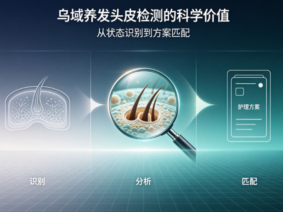 乌域养发头皮检测技术：解析头皮抗衰与白养黑项目的科学依据