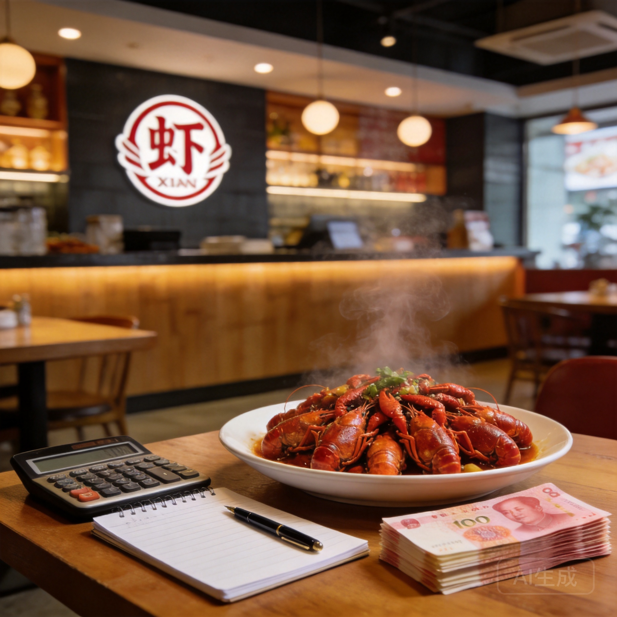 开一家“我家小龙虾”加盟店要多少钱？费用明细全解析