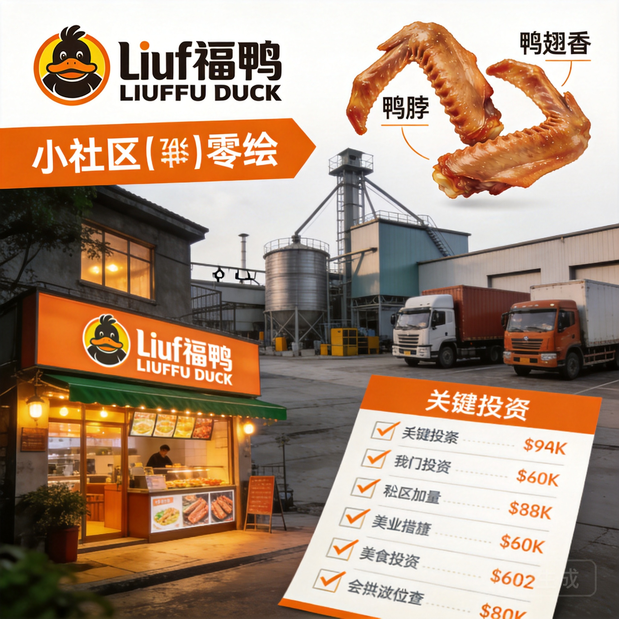 加盟品牌深度解析：留夫鸭的投资优势与风险指南