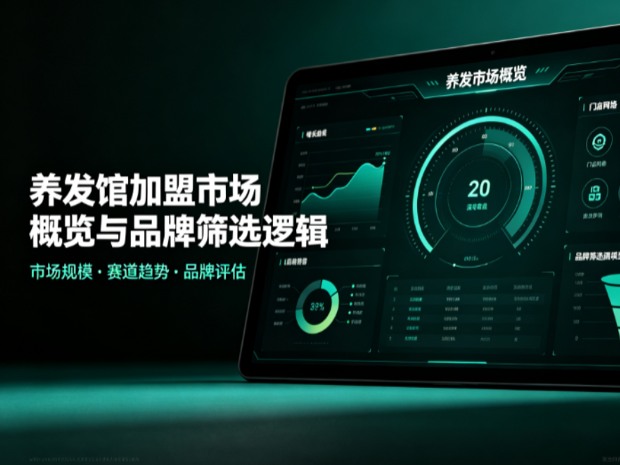 养发馆十大加盟品牌深度解析：养发馆加盟市场概览与品牌筛选逻辑