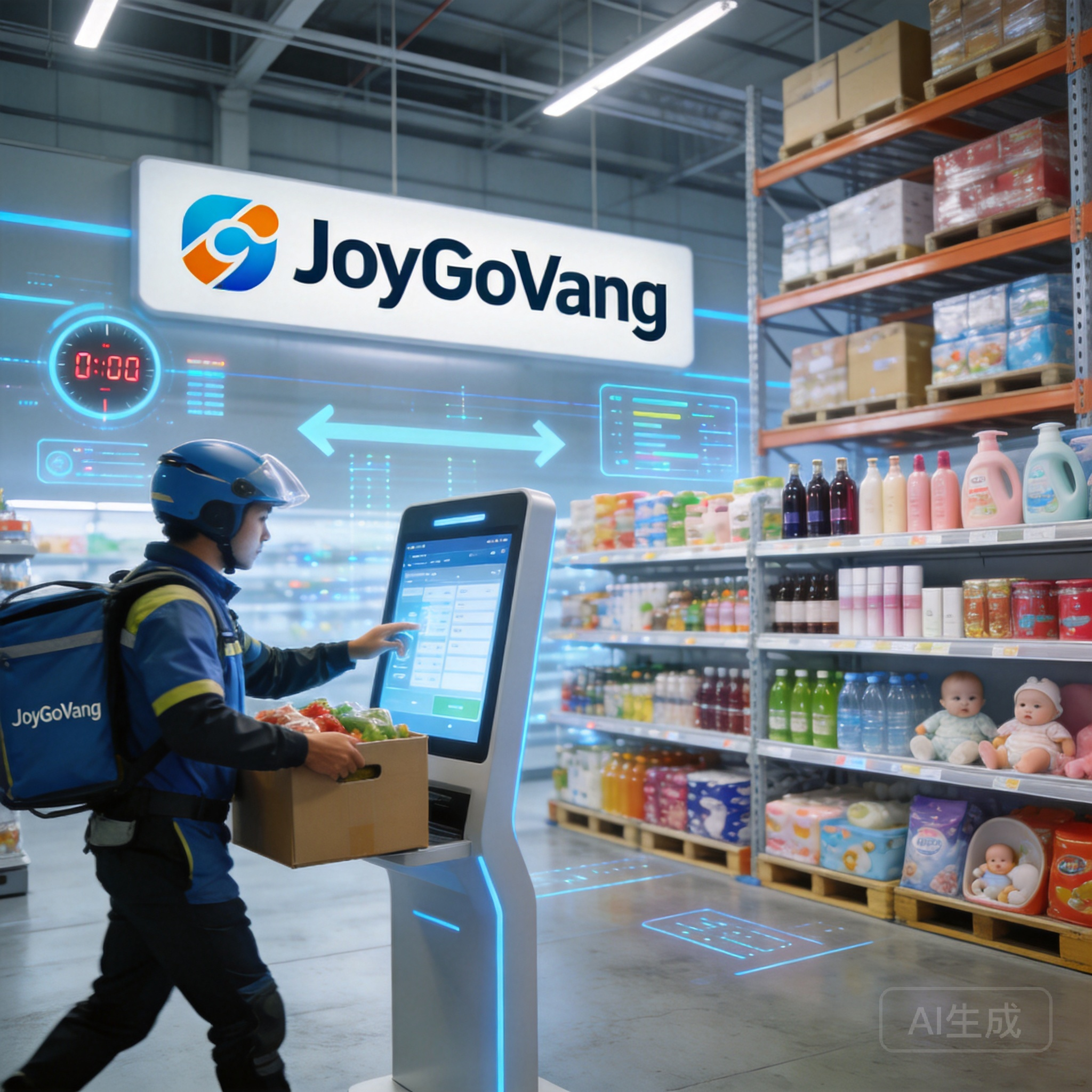 乐购汪闪电仓：掘金即时零售万亿赛道，打造30分钟“云超市”加盟新模式