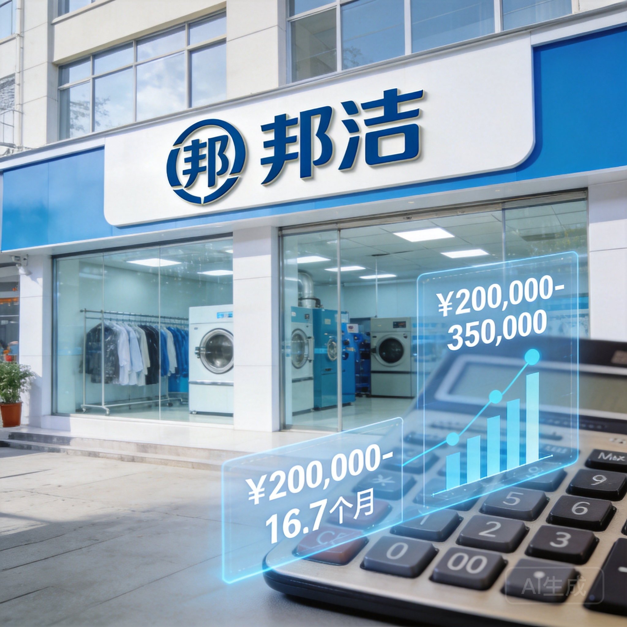 邦洁干洗加盟全解析：费用明细与回本周期测算