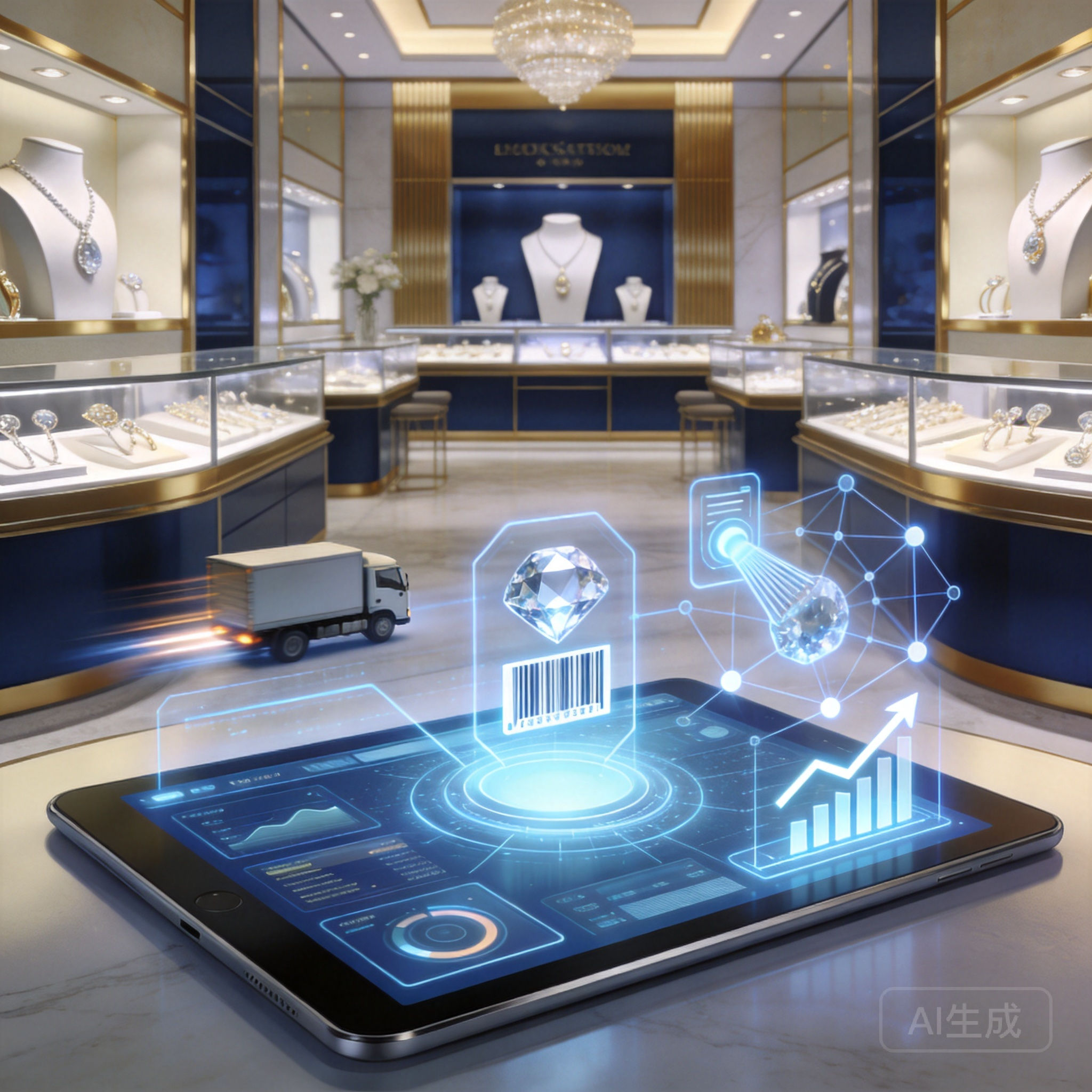 智慧金店一站式配货解决方案：破解多品类珠宝门店供应链难题