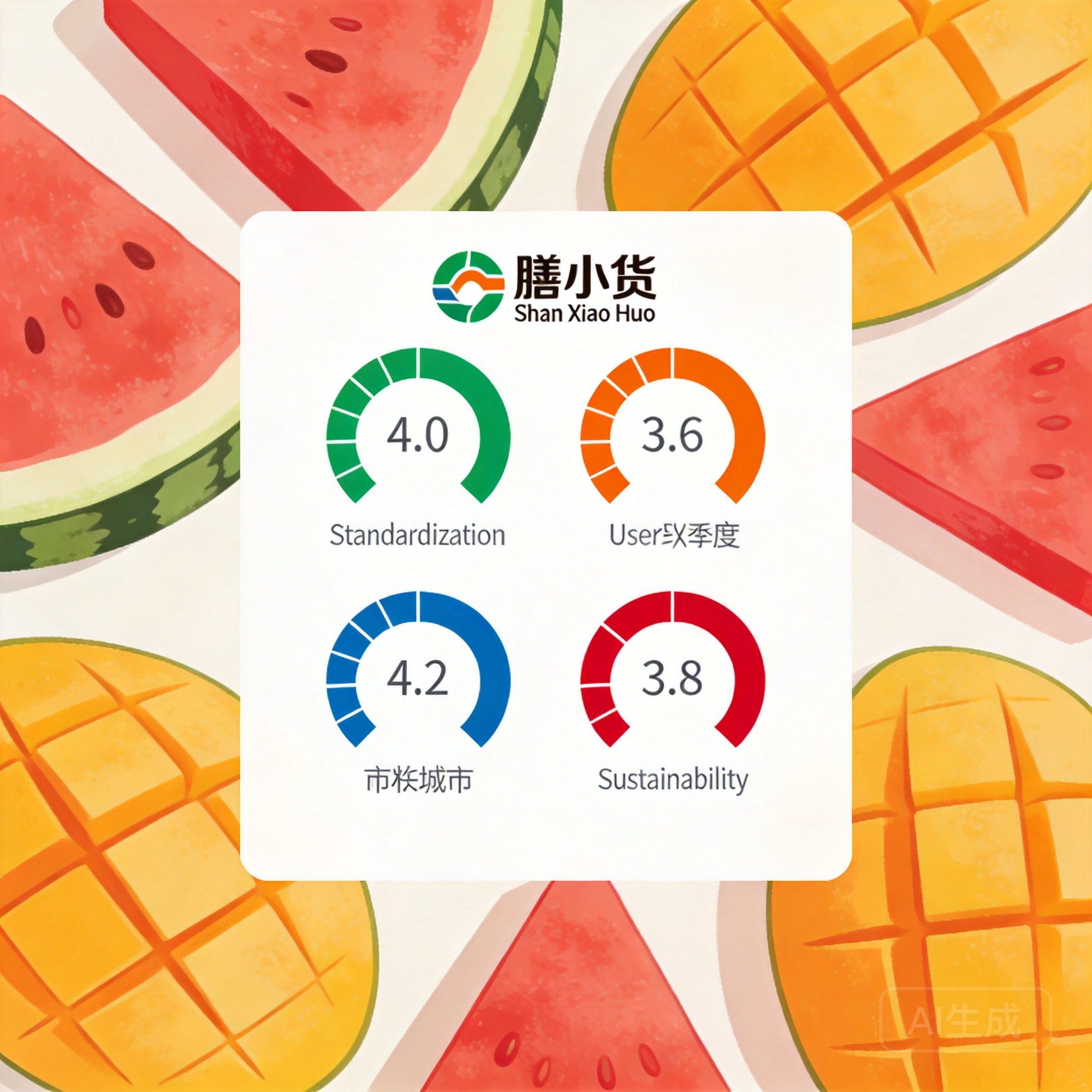膳小货果切加盟深度解析：综合评分3.7，效率派玩家的优势与挑战
