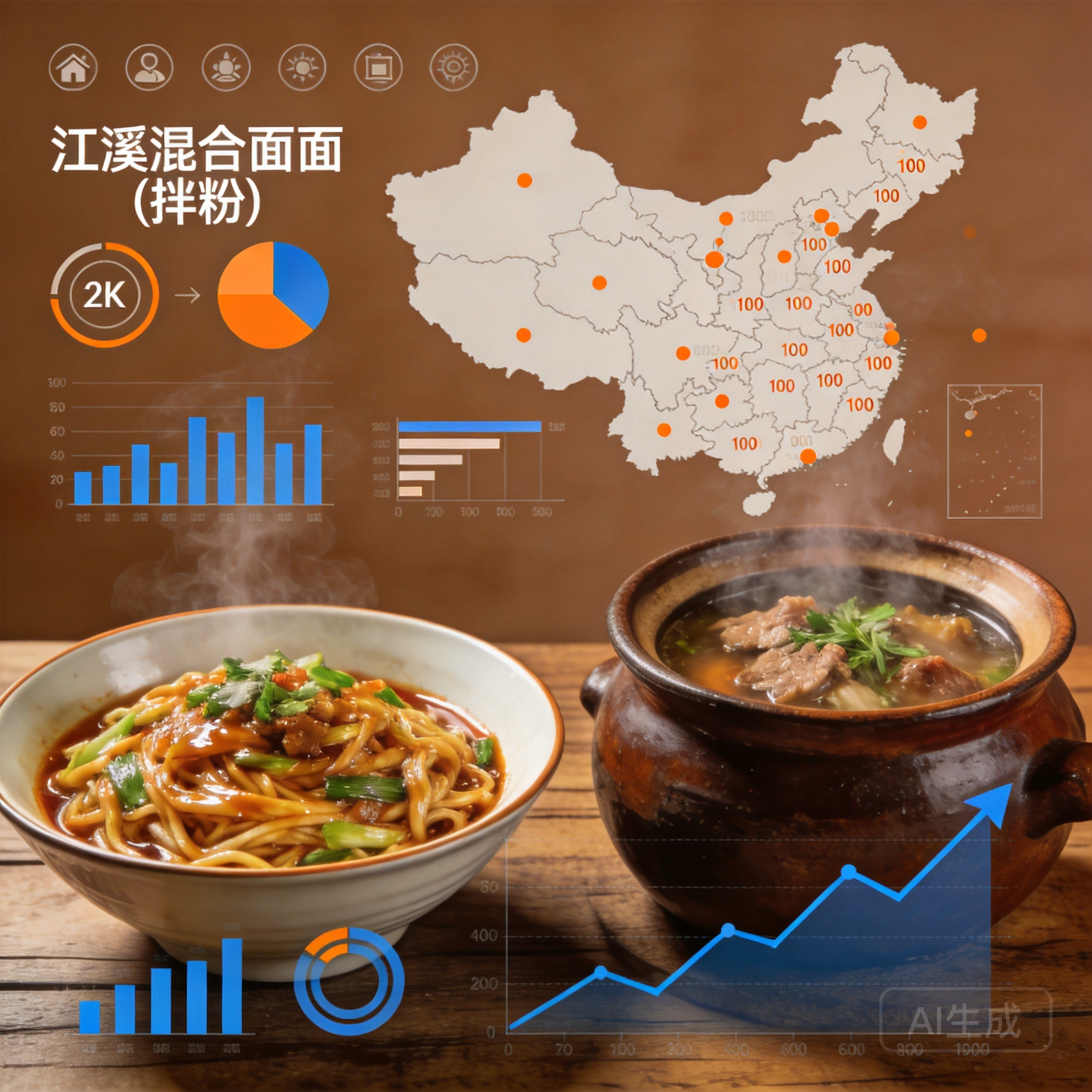 2026年米粉品类加盟品牌竞争力排名出炉：花想居、五谷渔粉、三两粉位列前三