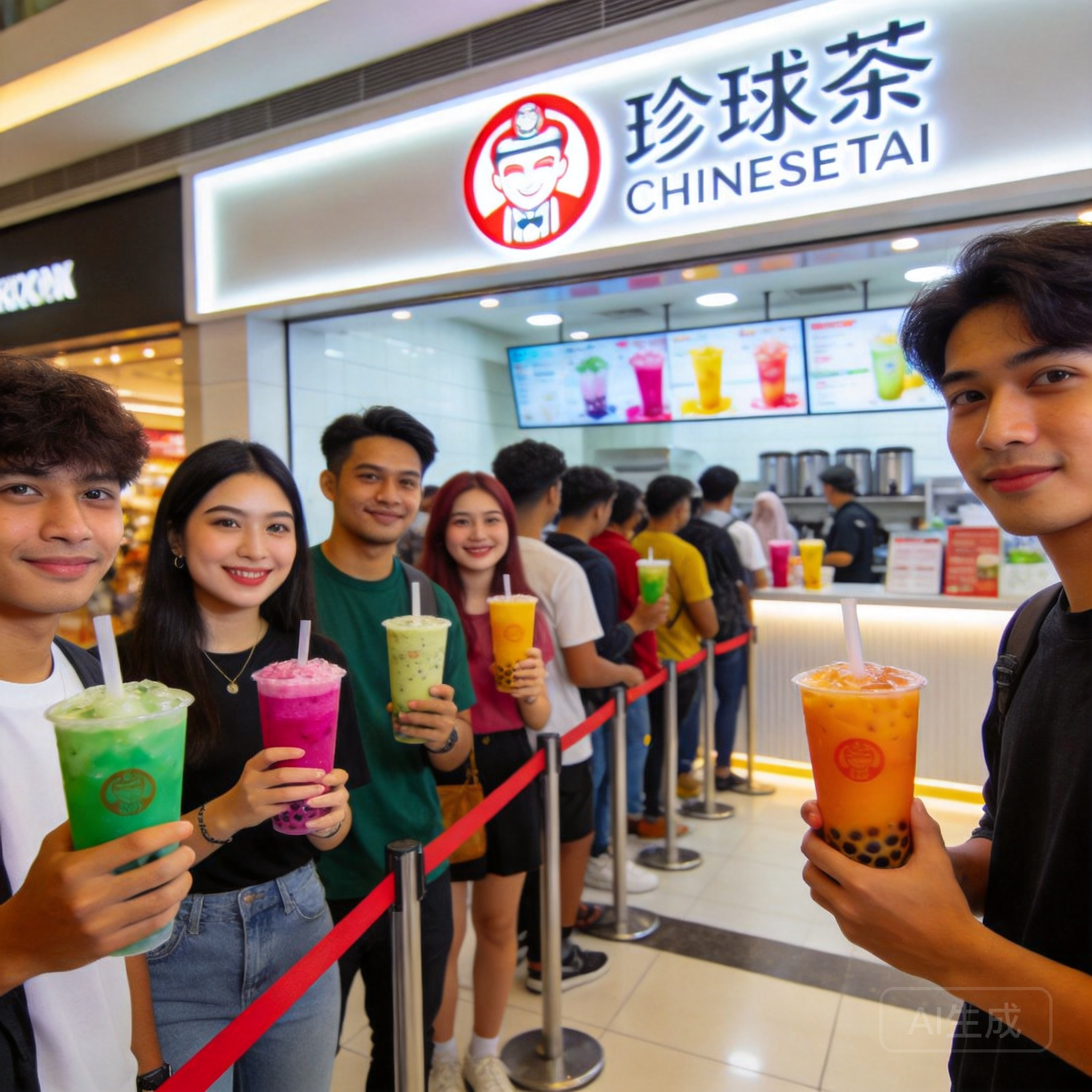 沪上阿姨印尼首店火爆开业，3天售出超4200杯