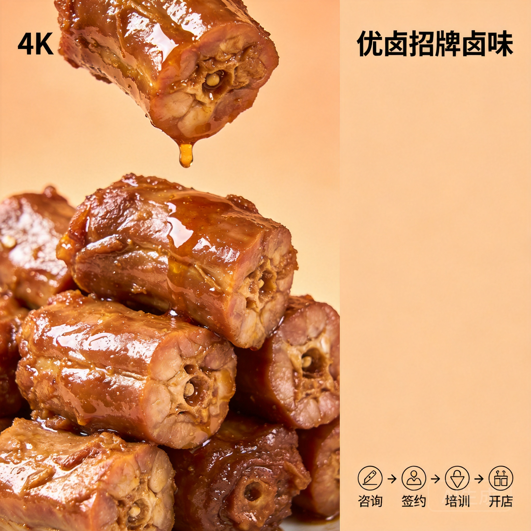 尤卤休闲零食官方标准化加盟流程全指引