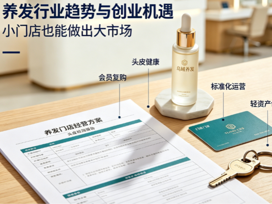 养发加盟创业指南：从行业趋势到乌域养发投资全解析