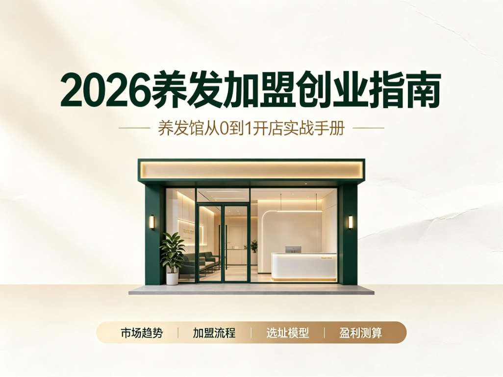 2026养发加盟创业指南：从行业趋势到乌域养发投资全解析