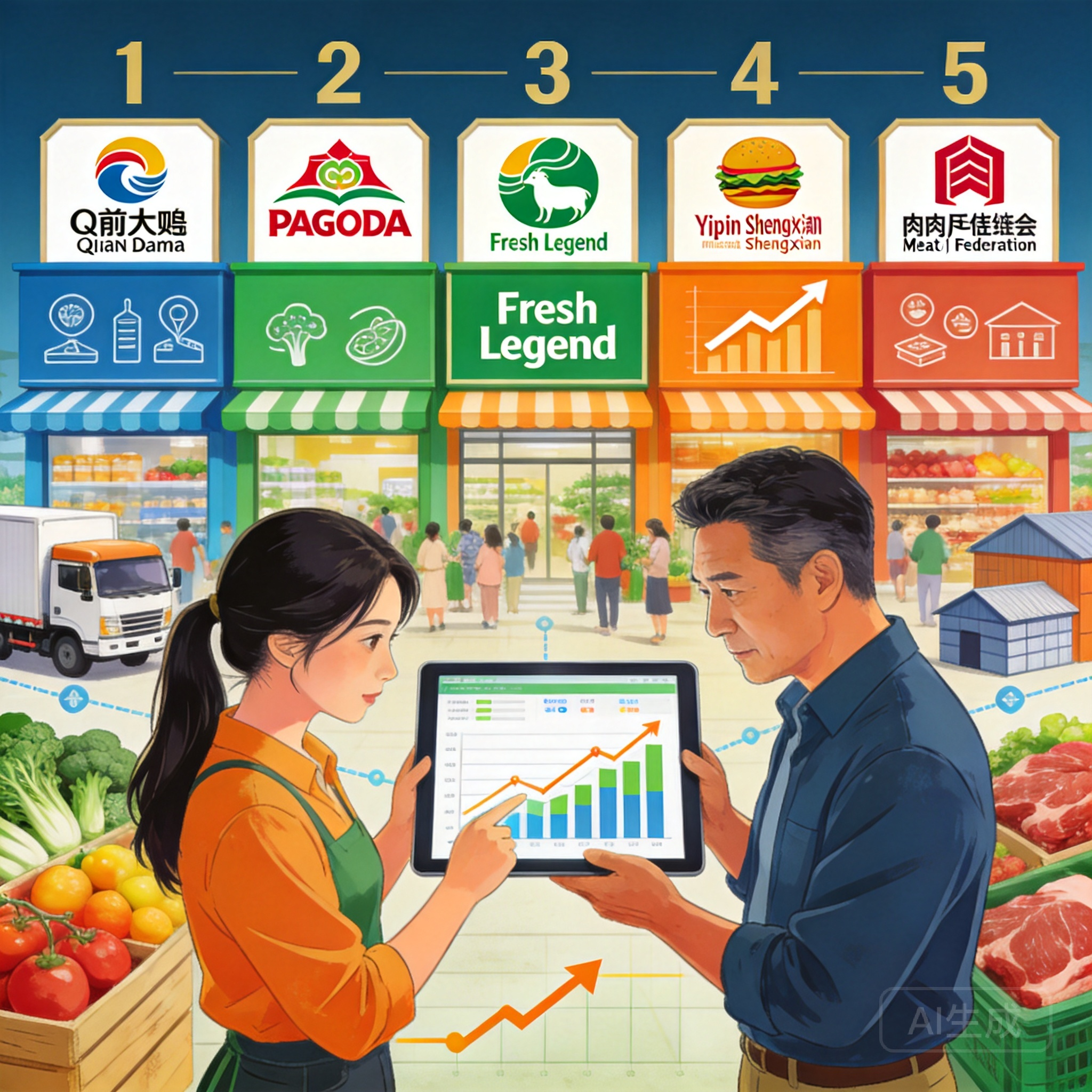 2026中国生鲜连锁加盟品牌TOP5：钱大妈领衔，社区生鲜投资新趋势与避坑指南