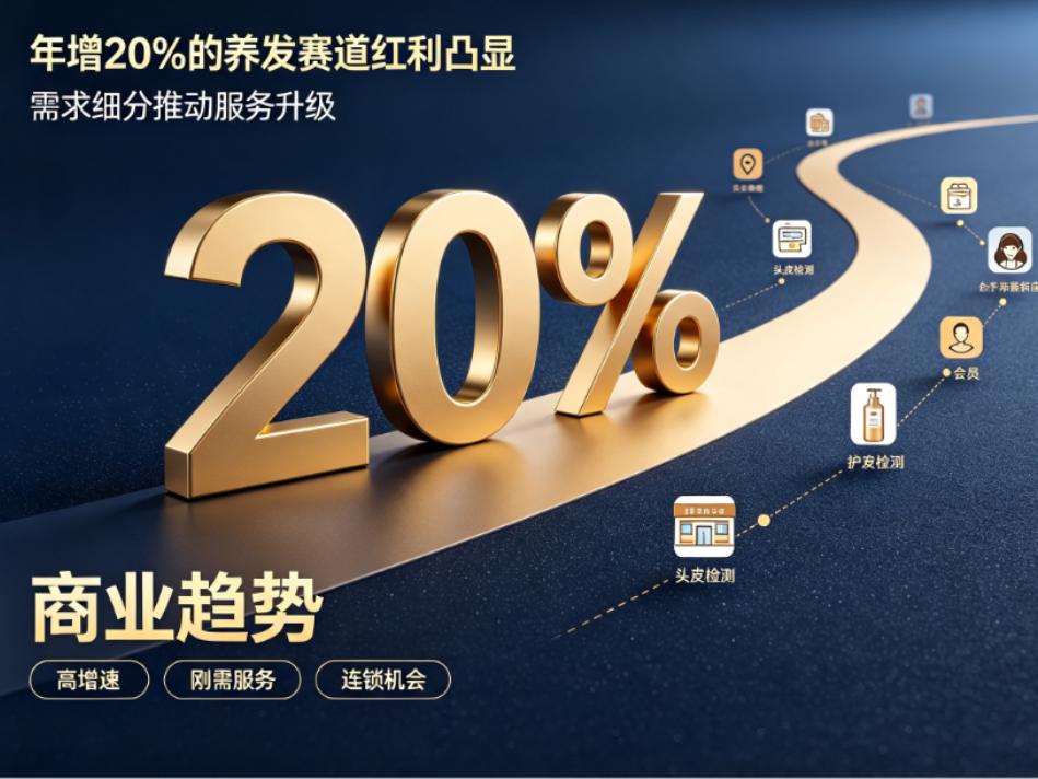 2026养发加盟创业指南：年增20%赛道乌域养发投资全解析