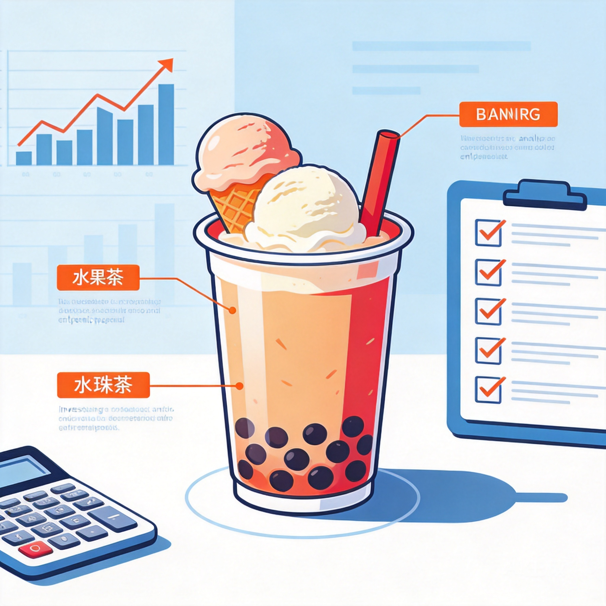 冰雪时光奶茶店加盟费全解析：不止一个数字，更需掌握的三大加盟技巧
